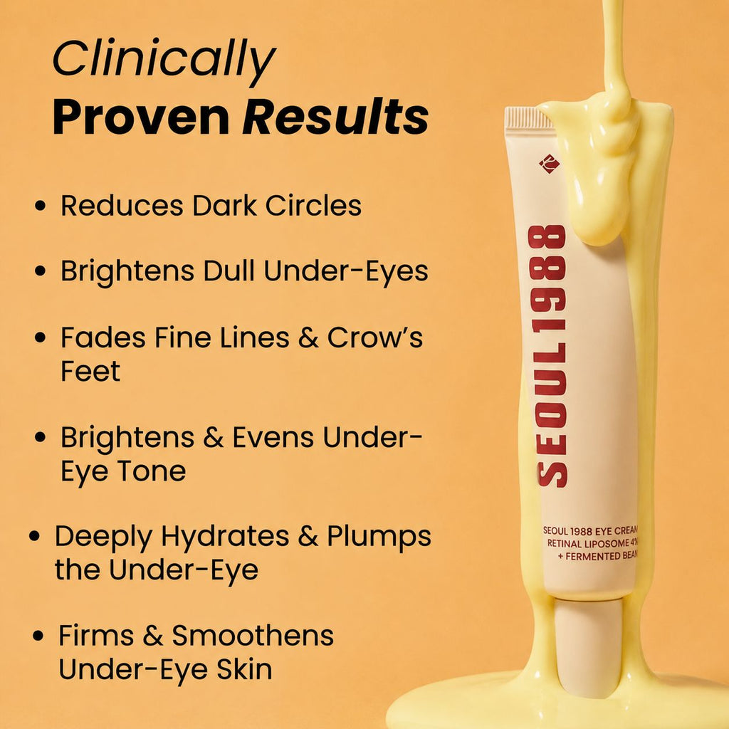 SEOUL 1988 Eye Cream : Retinal Liposome 4% + Fermented Bean