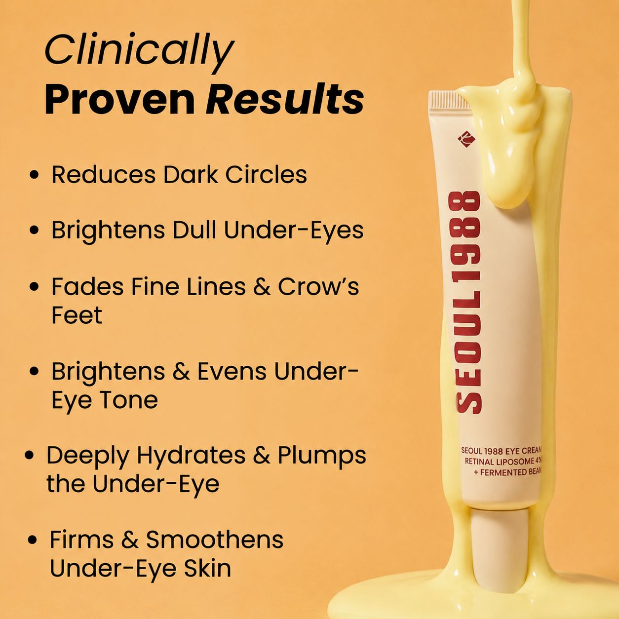 SEOUL 1988 Eye Cream : Retinal Liposome 4% + Fermented Bean