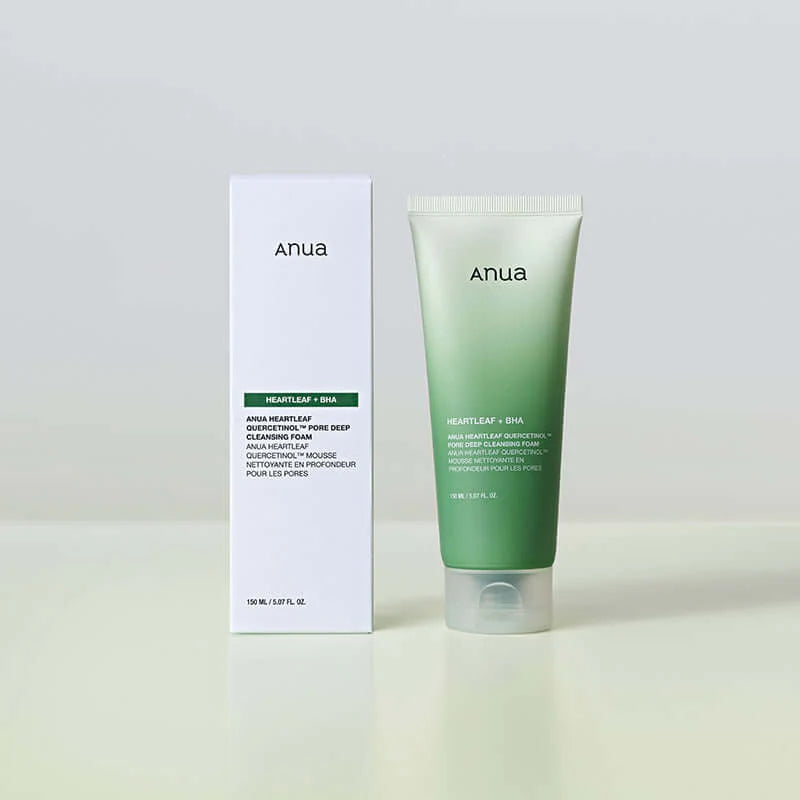 Anua Heartleaf Quercetinol Pore Deep Cleansing Foam 150ml