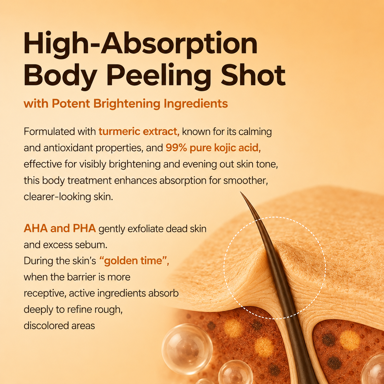 Dr. Melaxin Peel Shot: Brightening Body Spray