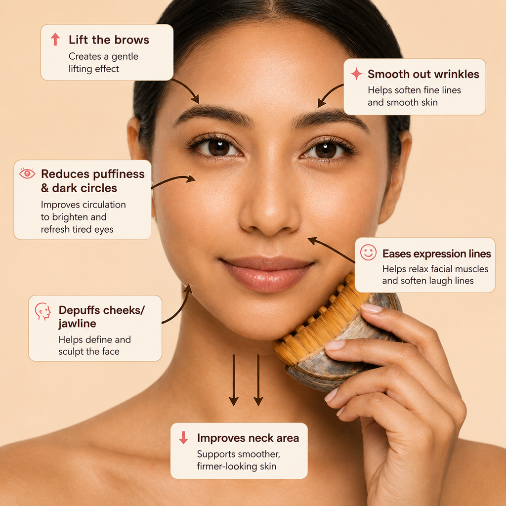 Lymphatic Brush – Your 5-Minute Face Fix