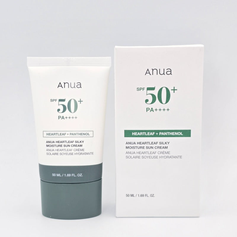 Anua Heartleaf Silky Moisture Sun Cream SPF50 PA++++ 50ml